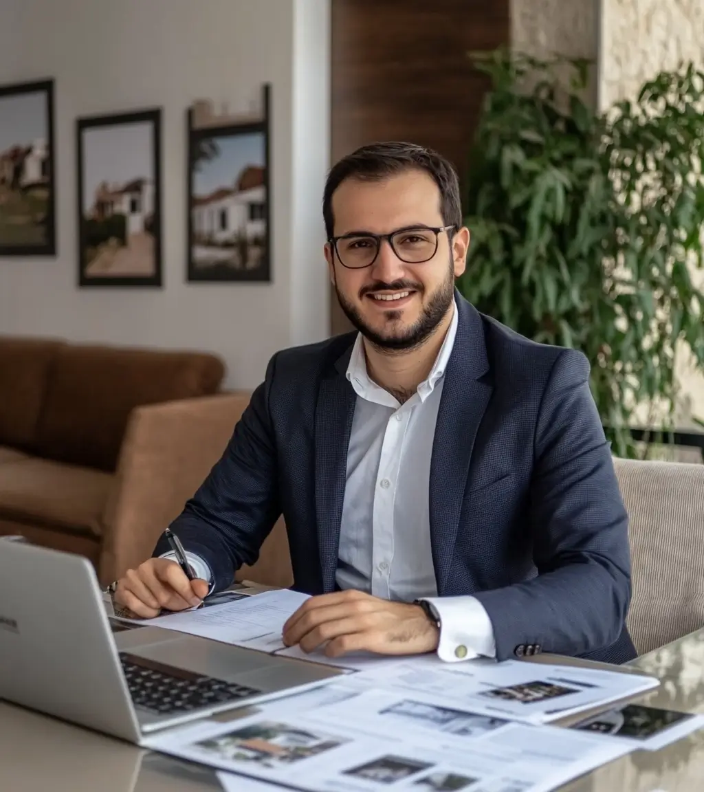 celinem0534_a_salesman_in_the_living_room_of_his_clients_doing__aa3cddec-7c55-441d-94b3-63b492a950d5 personne en charge des tâches administratives